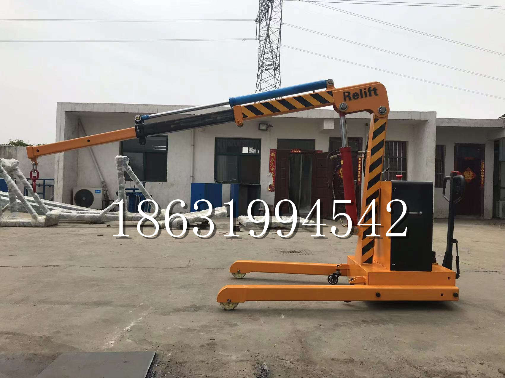 公馆乡久征定做3吨三轮随车吊 农用园林绿化移树吊 平板工程用小吊机